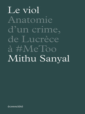 cover image of Le viol